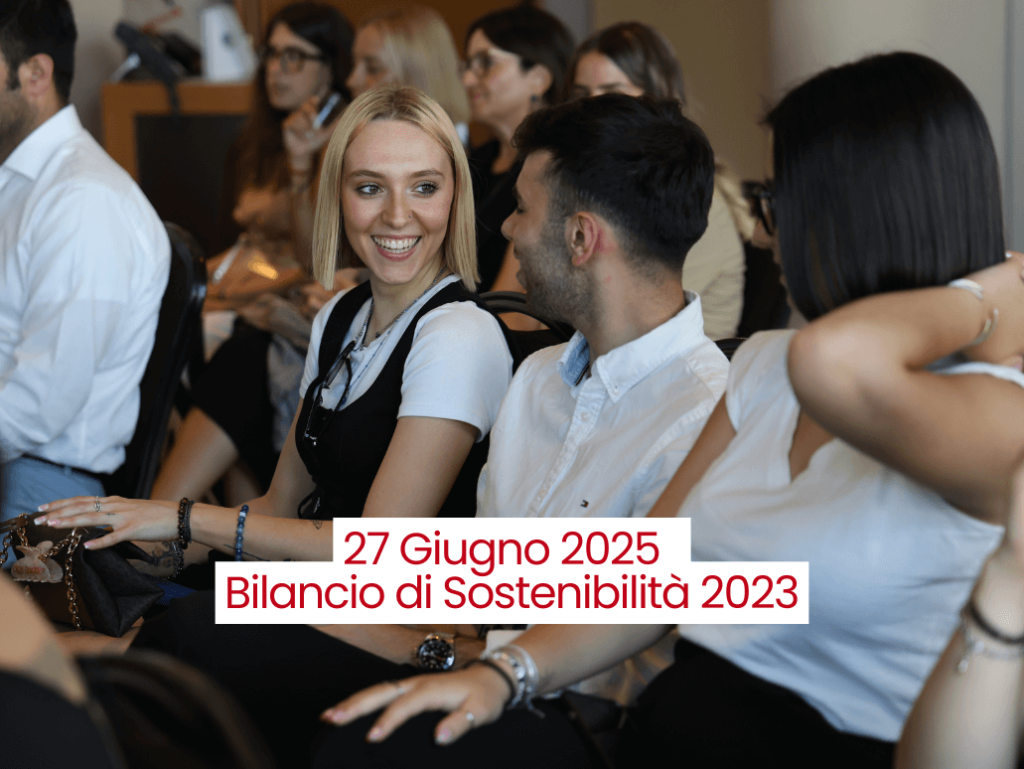 Ragazzi che sorridono - Evento Bilancio di Sostenibilità 2023